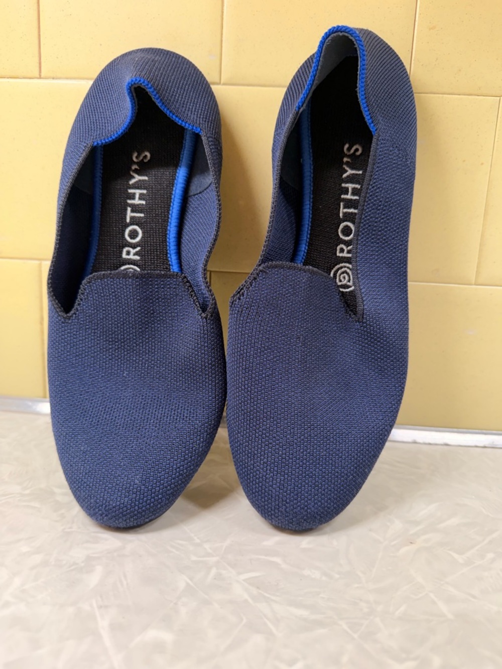 Rothy's women's Navy Slip-On Loafers